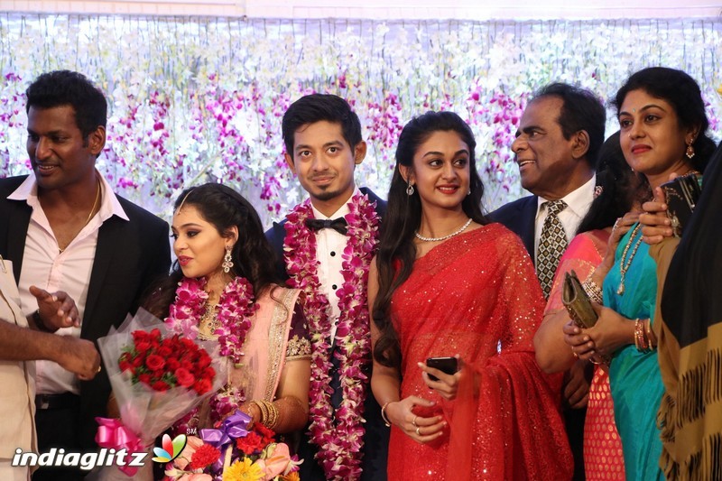 Vishal's Sister Aishwarya Wedding & Reception