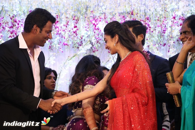 Vishal's Sister Aishwarya Wedding & Reception