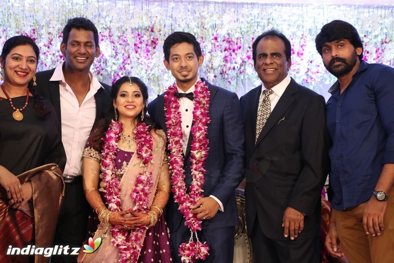 Vishal's Sister Aishwarya Wedding & Reception