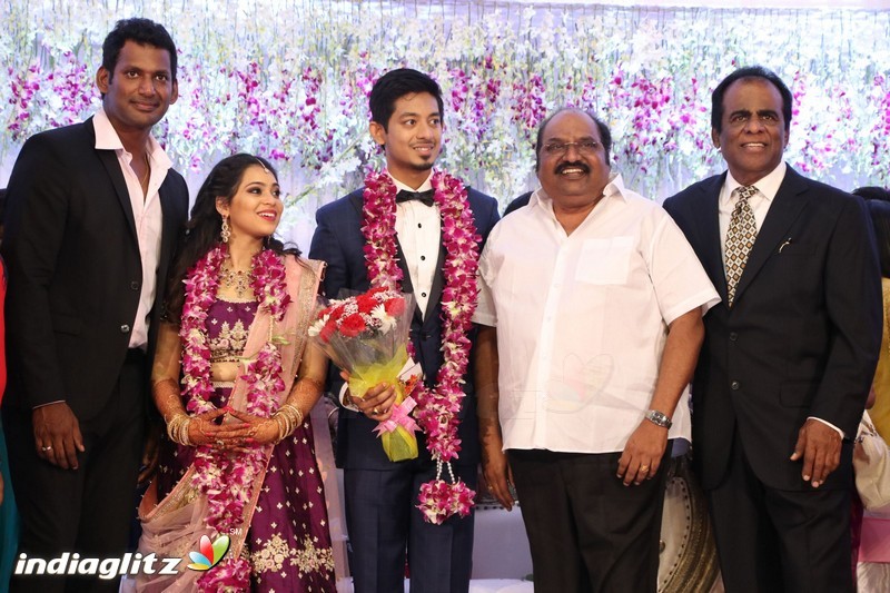 Vishal's Sister Aishwarya Wedding & Reception