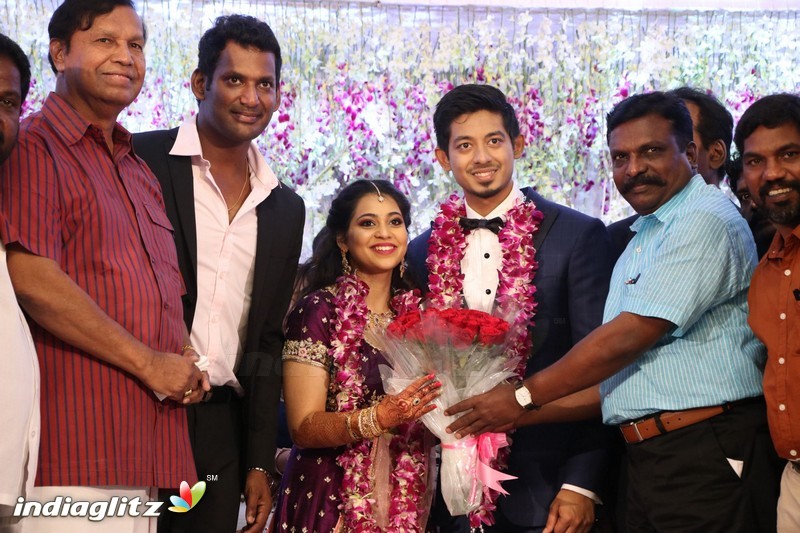 Vishal's Sister Aishwarya Wedding & Reception