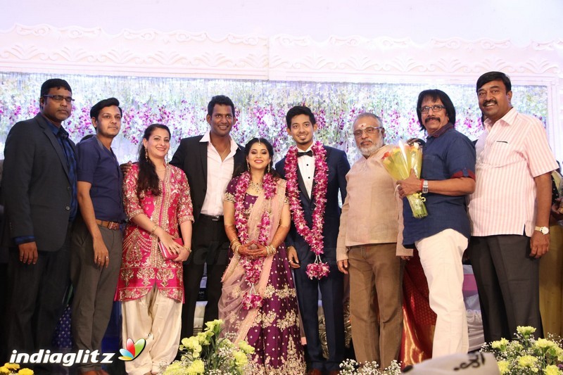 Vishal's Sister Aishwarya Wedding & Reception