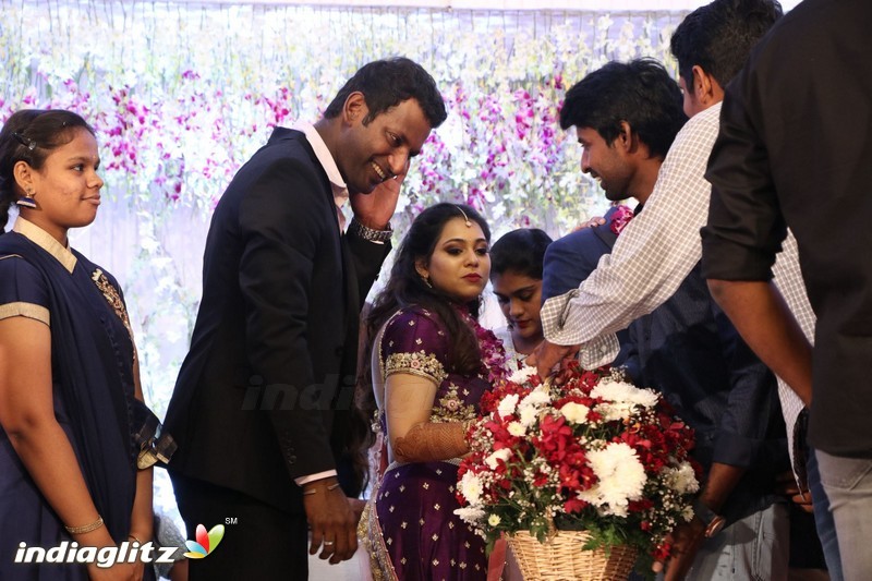 Vishal's Sister Aishwarya Wedding & Reception