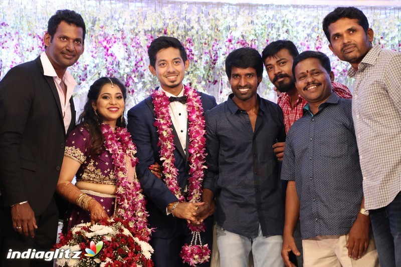 Vishal's Sister Aishwarya Wedding & Reception