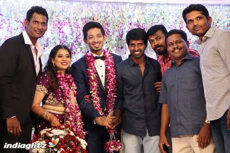 Vishal's Sister Aishwarya Wedding & Reception