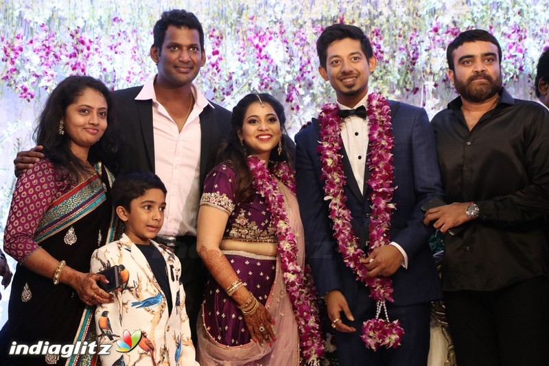 Vishal's Sister Aishwarya Wedding & Reception