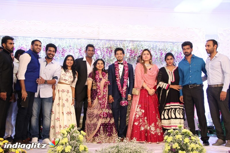 Vishal's Sister Aishwarya Wedding & Reception