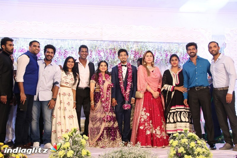 Vishal's Sister Aishwarya Wedding & Reception