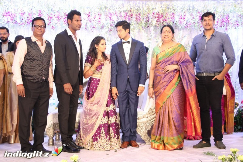 Vishal's Sister Aishwarya Wedding & Reception