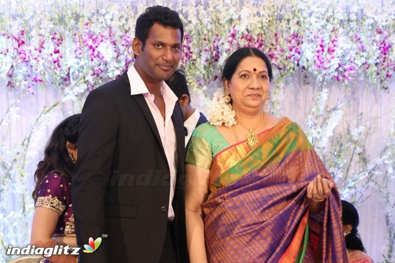 Vishal's Sister Aishwarya Wedding & Reception