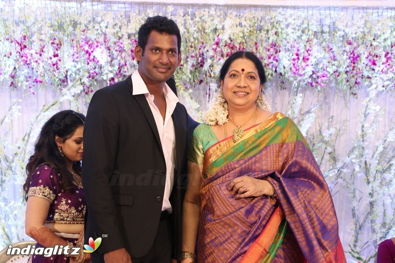 Vishal's Sister Aishwarya Wedding & Reception