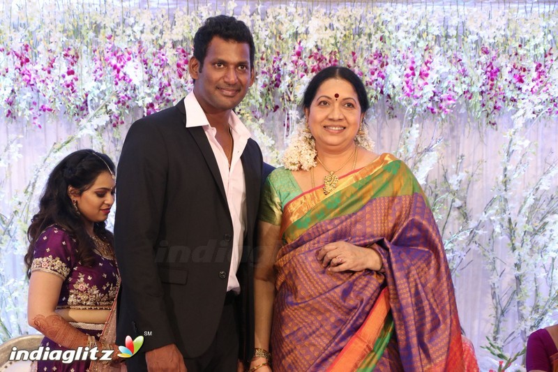 Vishal's Sister Aishwarya Wedding & Reception