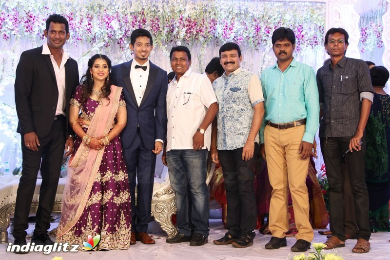 Vishal's Sister Aishwarya Wedding & Reception