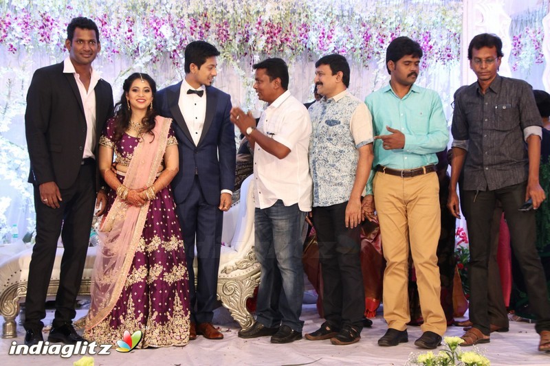 Vishal's Sister Aishwarya Wedding & Reception