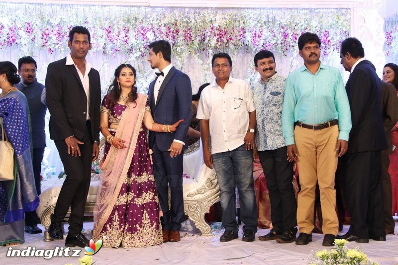 Vishal's Sister Aishwarya Wedding & Reception