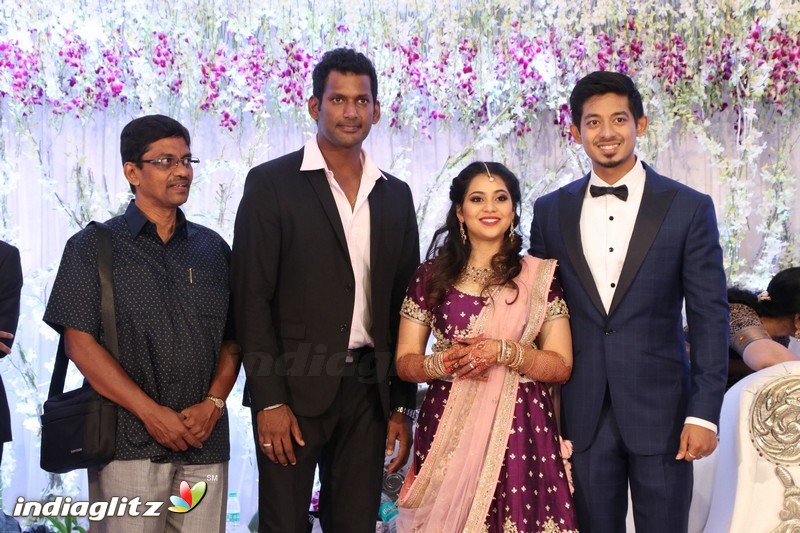 Vishal's Sister Aishwarya Wedding & Reception