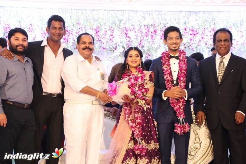 Vishal's Sister Aishwarya Wedding & Reception