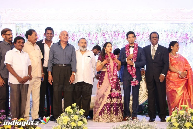 Vishal's Sister Aishwarya Wedding & Reception