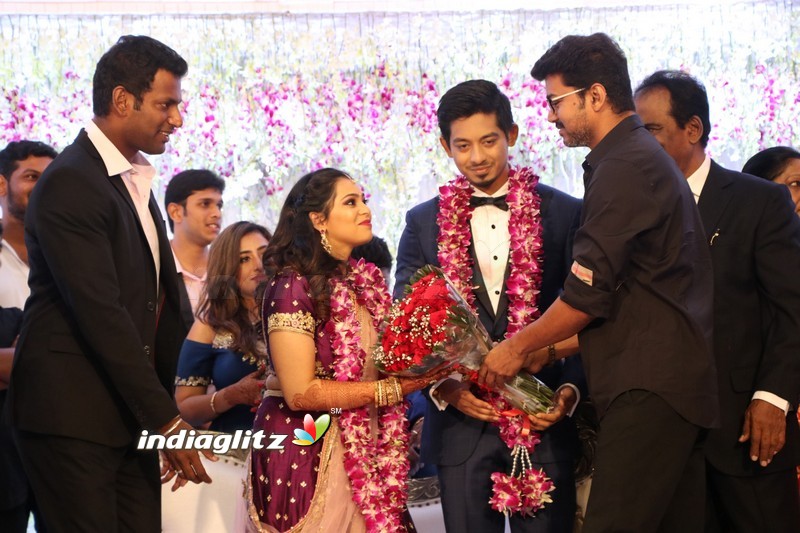 Vishal's Sister Aishwarya Wedding & Reception