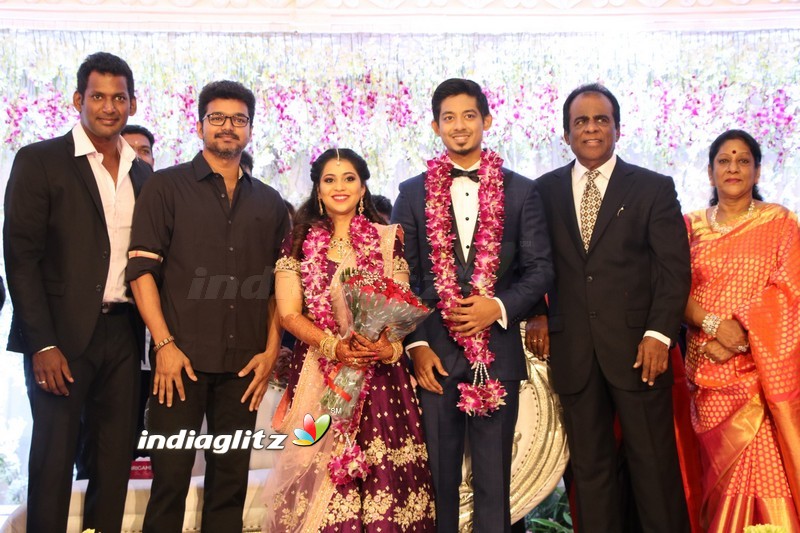 Vishal's Sister Aishwarya Wedding & Reception