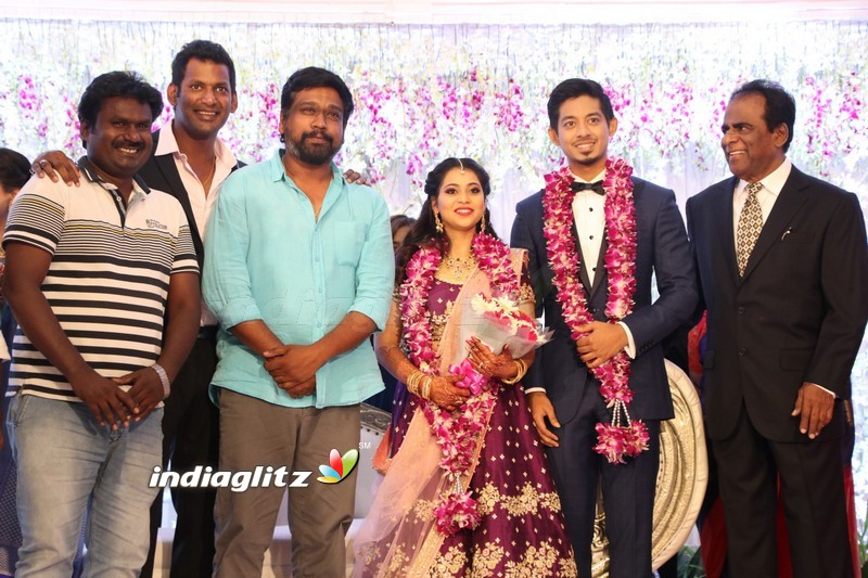 Vishal's Sister Aishwarya Wedding & Reception