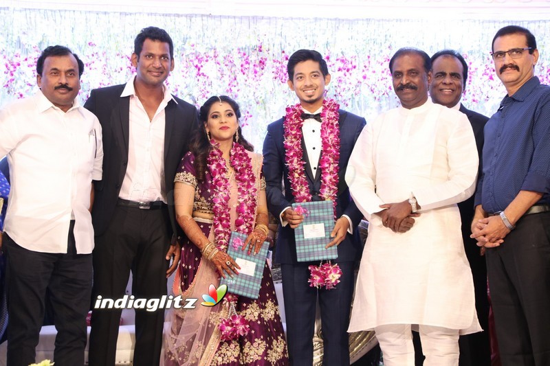 Vishal's Sister Aishwarya Wedding & Reception