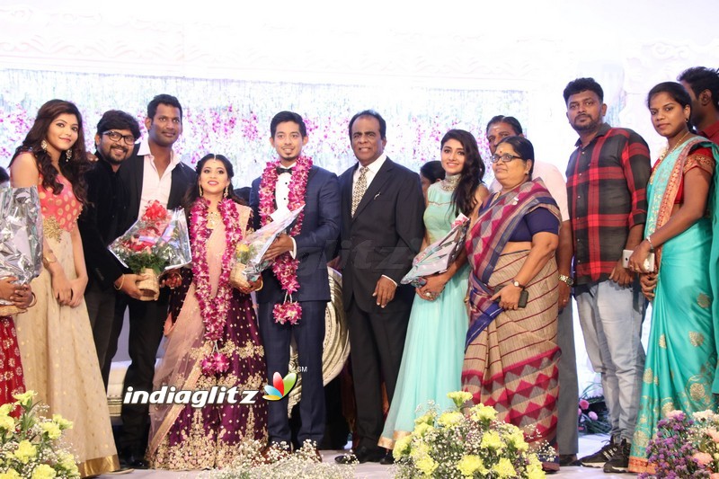 Vishal's Sister Aishwarya Wedding & Reception