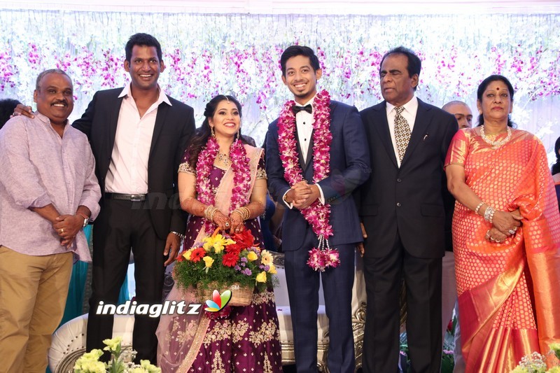 Vishal's Sister Aishwarya Wedding & Reception