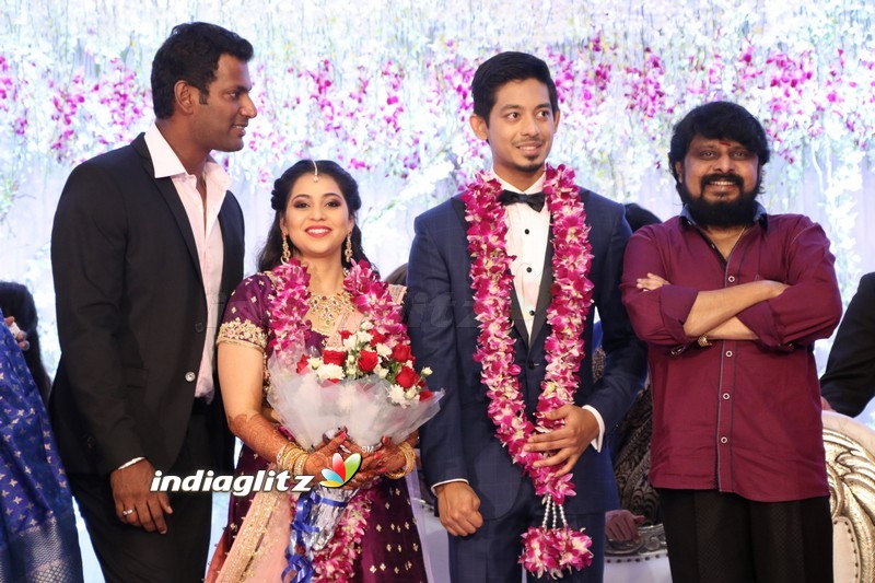 Vishal's Sister Aishwarya Wedding & Reception