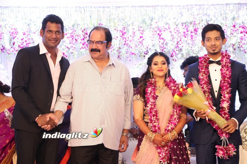 Vishal's Sister Aishwarya Wedding & Reception