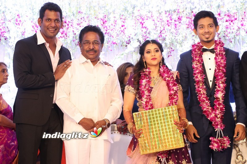 Vishal's Sister Aishwarya Wedding & Reception