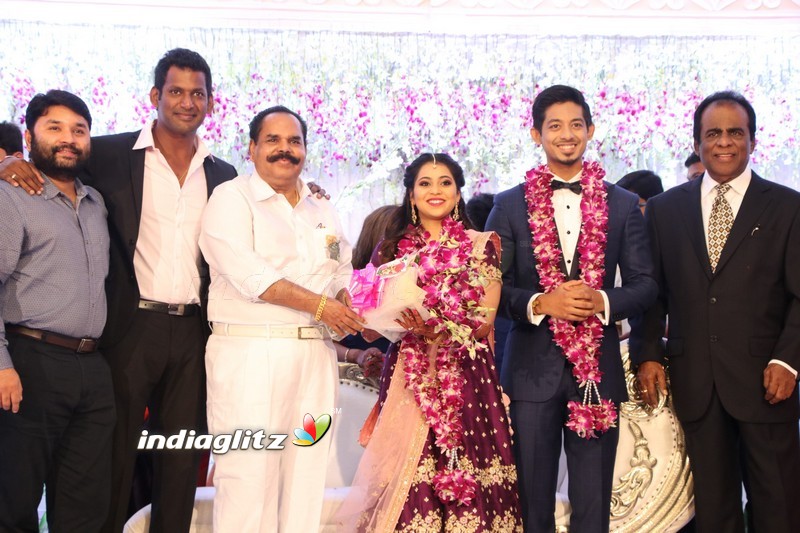 Vishal's Sister Aishwarya Wedding & Reception