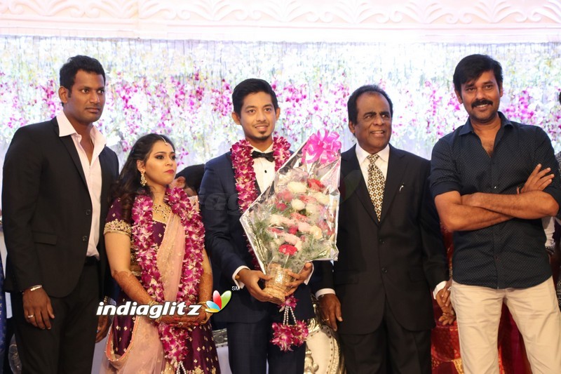 Vishal's Sister Aishwarya Wedding & Reception