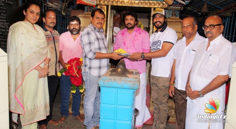 Vishnu Vishal and director Ezhil's next film started with Pooja