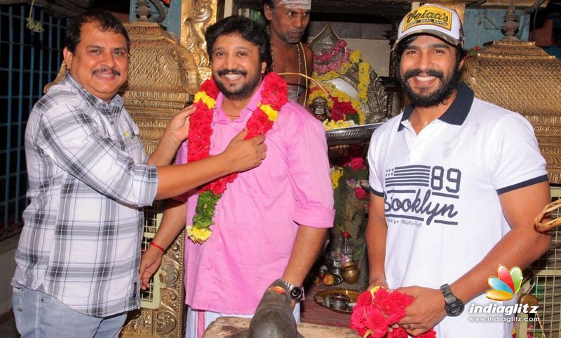 Vishnu Vishal and director Ezhil's next film started with Pooja