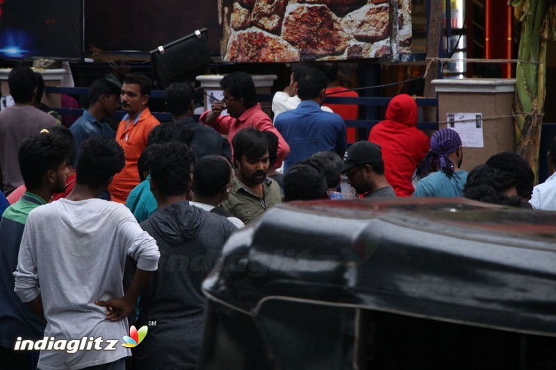 Vivegam Movie Fans Celebration in Chennai Kasi Theater