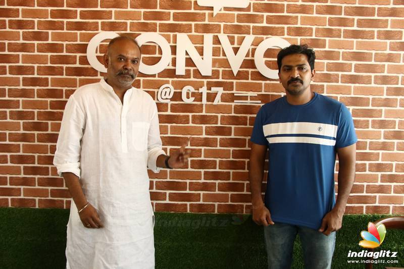 Venkat Prabhu at Varnamala Wedding Experience Center