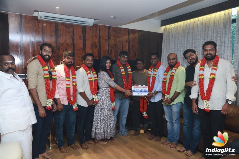 Vijay Sethupathy, Anjali New Movie Pooja Directed by S.U ArunKumar