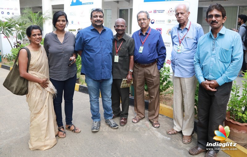 Pushkar & Gayathri @ 15th Chennai International Film Festival