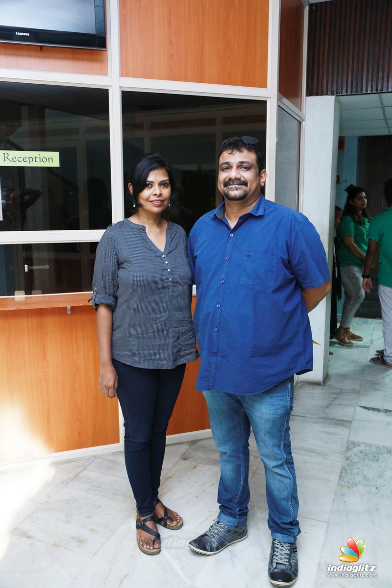 Pushkar & Gayathri @ 15th Chennai International Film Festival