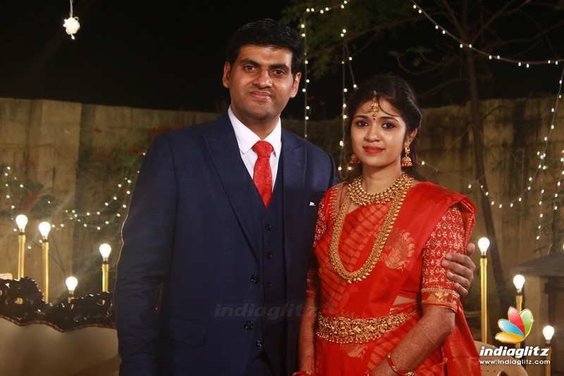 Y Gee Mahendra's Son Harshavardhana - Shwetha Wedding Reception