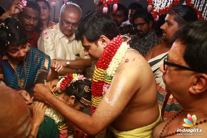 Y Gee Mahendra's Son Harshavardhana - Shwetha Wedding