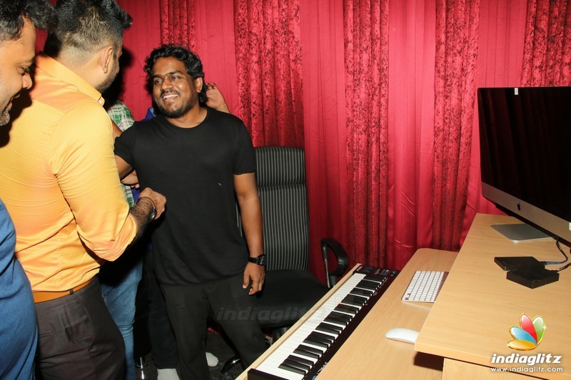 Yuvan Launches Green Apple Productions Studio