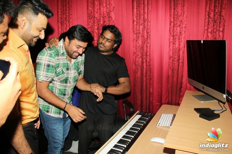 Yuvan Launches Green Apple Productions Studio