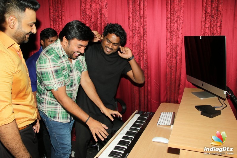 Yuvan Launches Green Apple Productions Studio