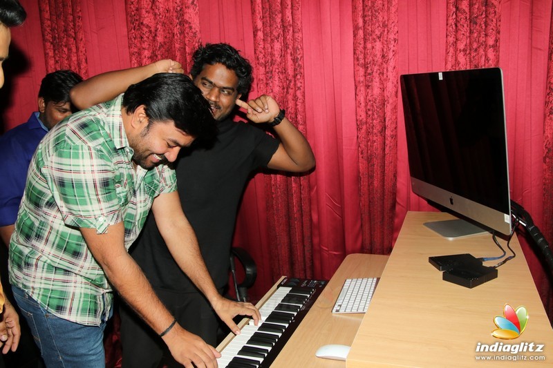 Yuvan Launches Green Apple Productions Studio