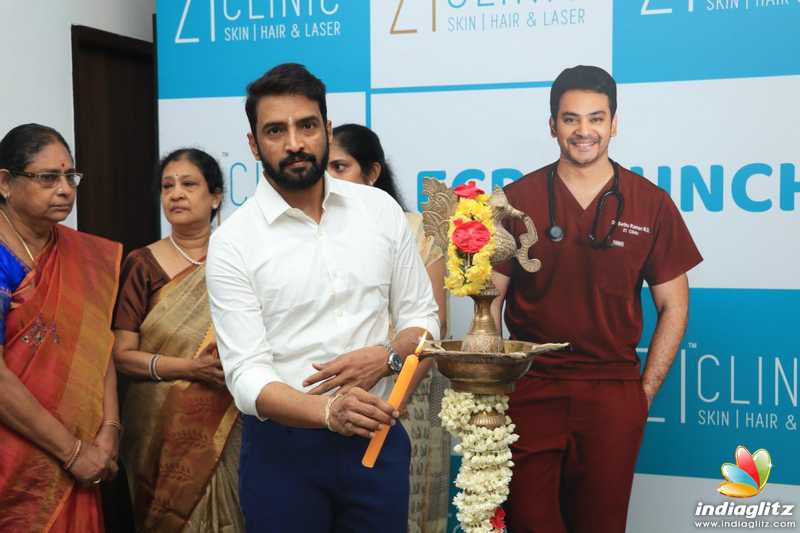 Santhanam Launches Zi Clinic ECR Branch