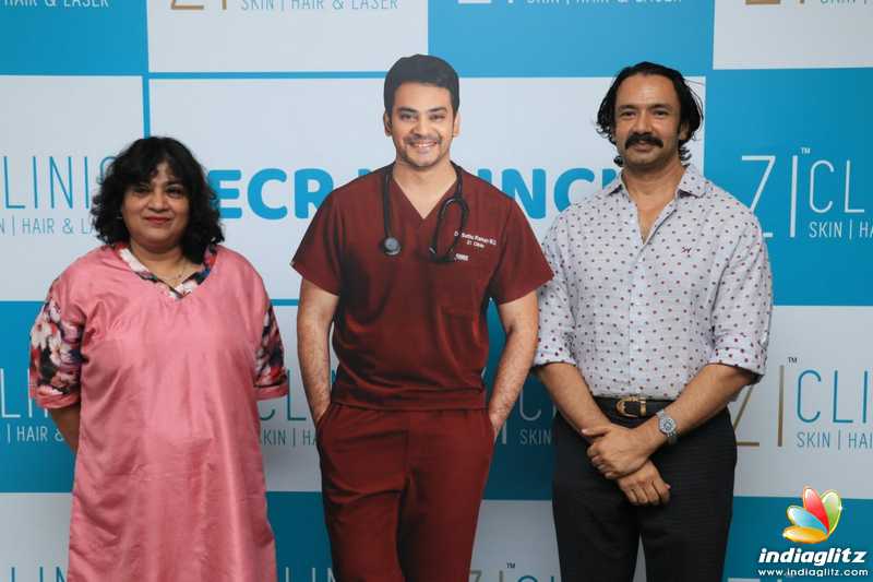 Santhanam Launches Zi Clinic ECR Branch