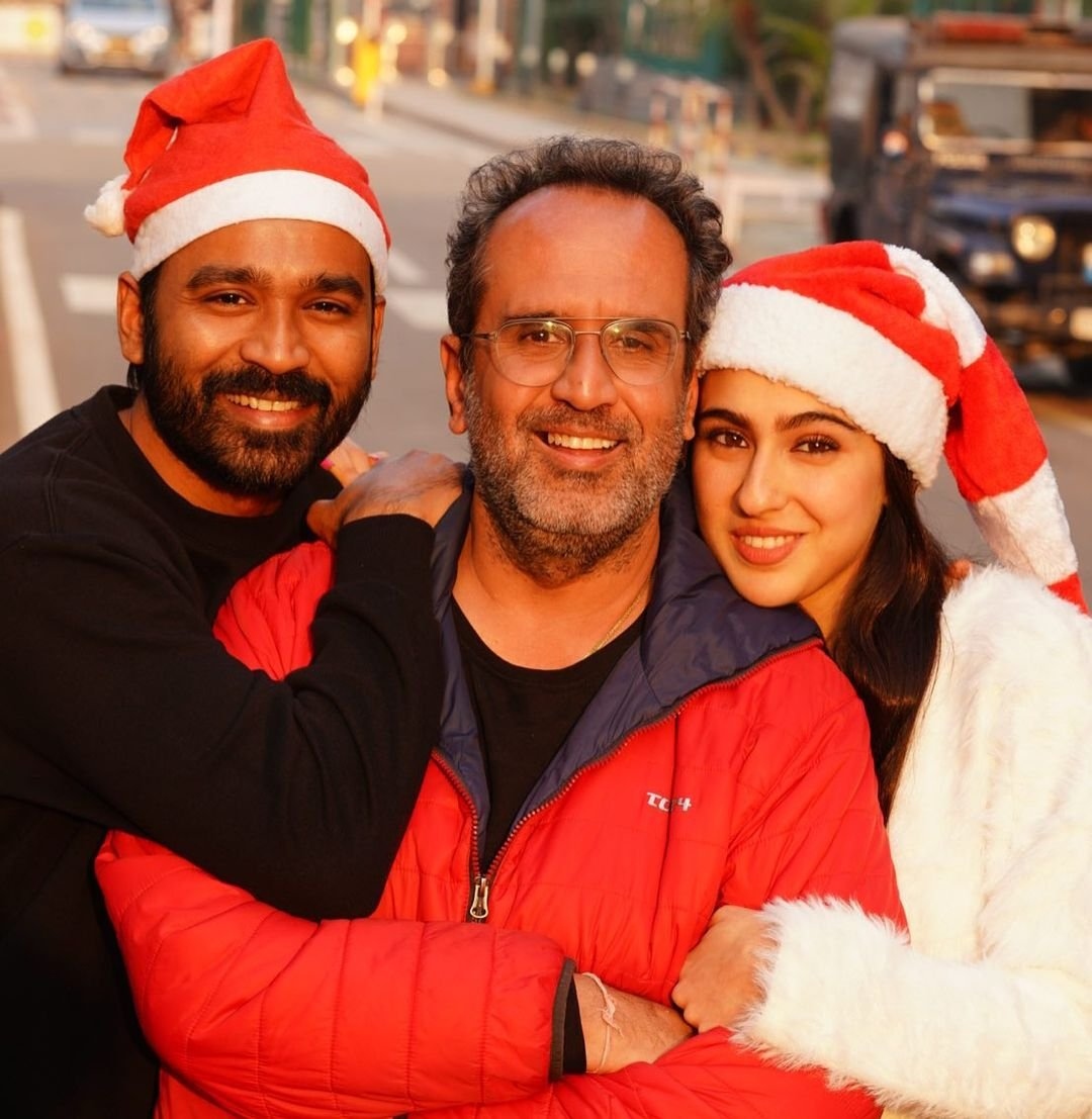 Dhanushs Christmas fun moments with Sara Ali Khan rocks internet!