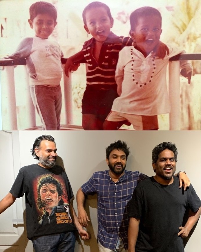 Yuvan Shankar Raja and Premgi recreate photos from the past, winning hearts!